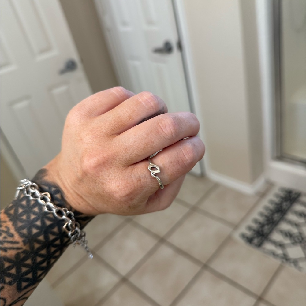 James Avery Letter “A” Ring